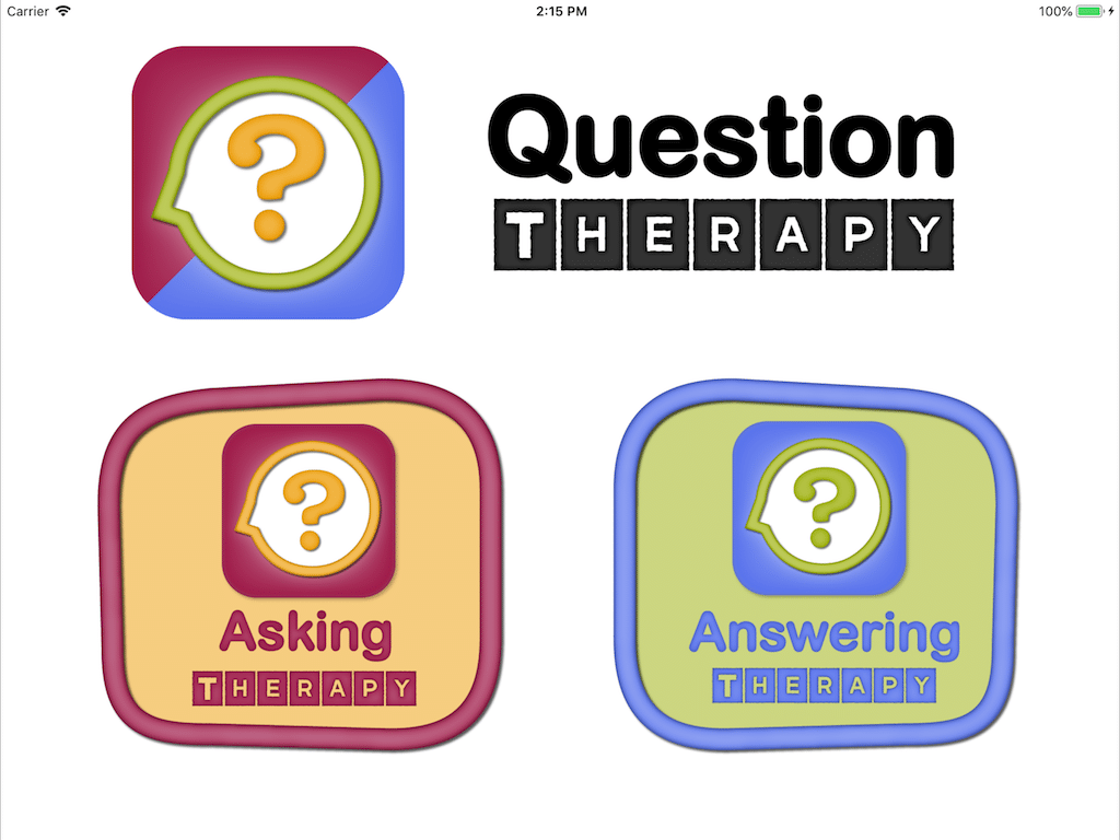 Question Therapy 2-in-1 Speech App Yes No & Wh- Exercises ...