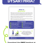speech therapy exercises for dysarthria