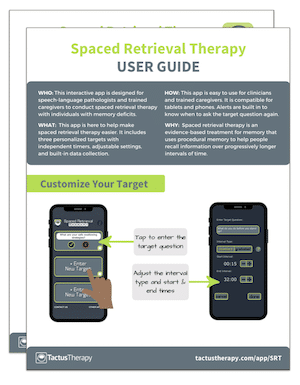 Spaced Retrieval User Guide Tips preview