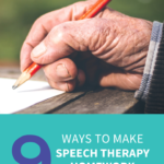 speech therapy exercises