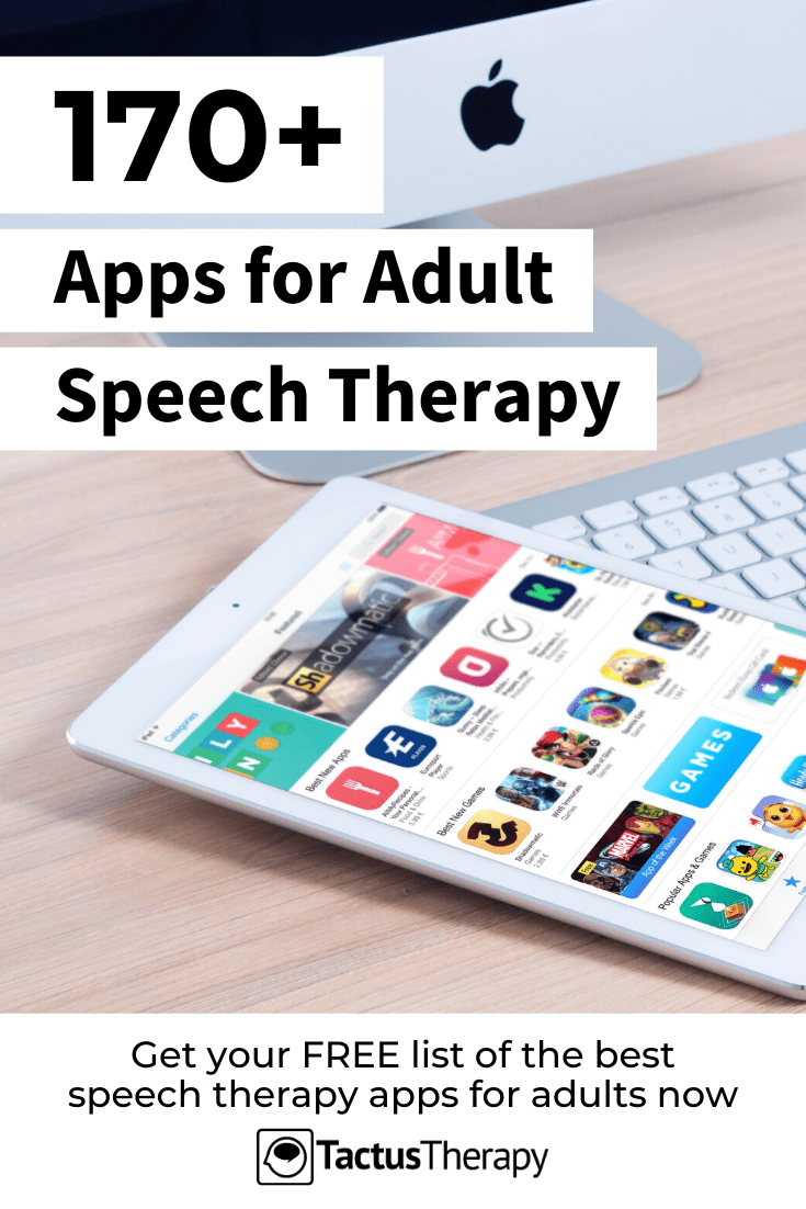 best speech therapy apps for adults