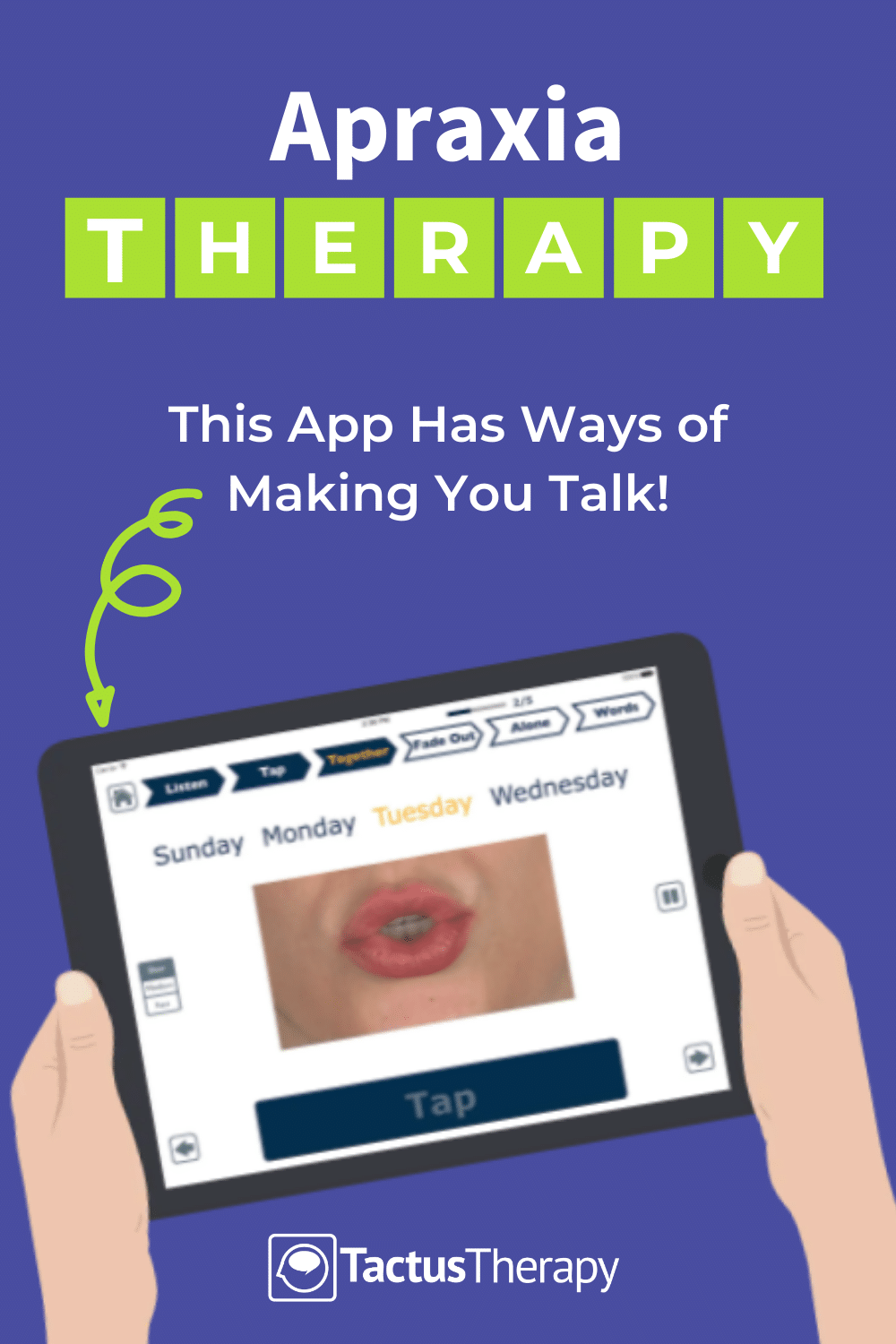 Apraxia Therapy App with VAST Video for Speech after Stroke iOS Android